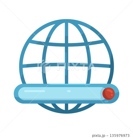 Illustration of internet 135976973