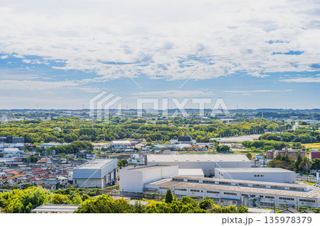 豊橋市の街並み(愛知県) 豊橋市の街並み(愛知県) 135978379