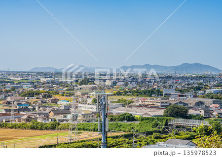 豊橋市の街並み(愛知県) 豊橋市の街並み(愛知県) 135978523