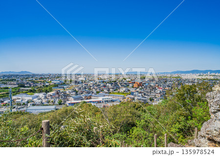 豊橋市の街並み(愛知県) 135978524