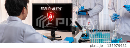 Cyber security software show alert of cyber attack for protection brisk Cyber security software show alert of cyber attack for protection brisk 135979481
