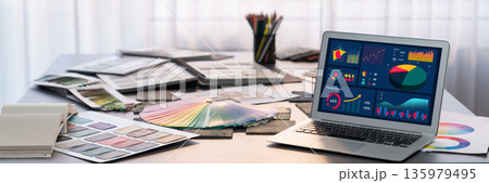 Business data dashboard provide brisk business intelligence analytic Business data dashboard provide brisk business intelligence analytic 135979495