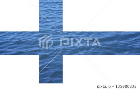 Finland flag background. Waving Finland Flag Icon. finnish flag illustration banner white background Finland flag background. Waving Finland Flag Icon. finnish flag illustration banner white background 135980838