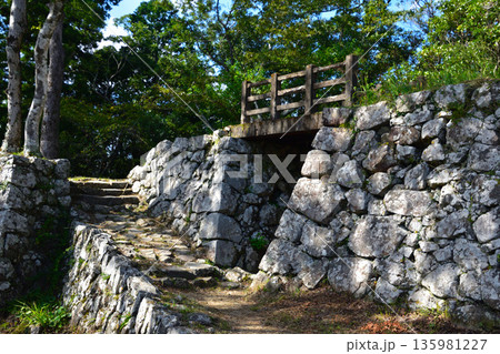 佐伯城　廊下橋 135981227