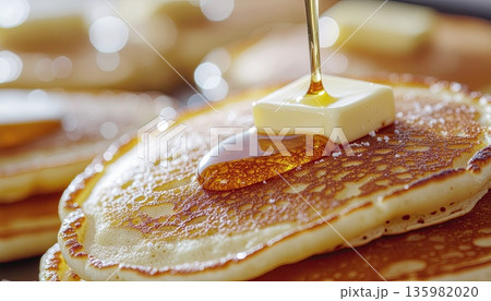 《AI画像》美味しそうなパンケーキ 《AI画像》美味しそうなパンケーキ 135982020