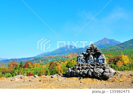 十勝岳望岳台の絶景 135982473