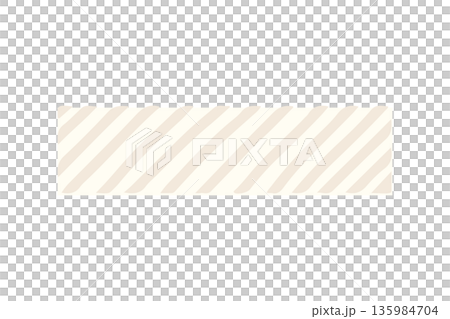 Beige masking tape style diagonal stripe background illustration Beige masking tape style diagonal stripe background illustration 135984704