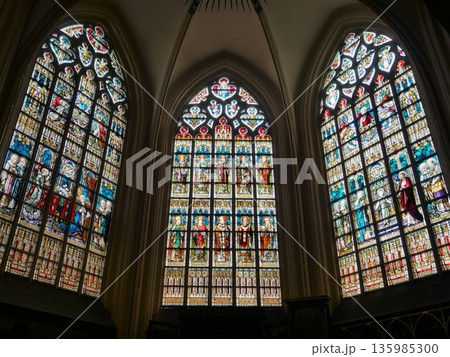 ベルギー・ブルージュ　聖母教会の美しいステントグラフト 135985300