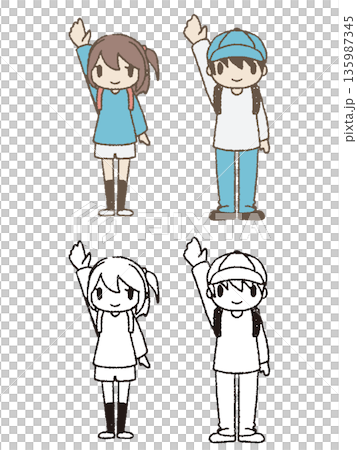 小學學生愛撫手 小學學生愛撫手 135987345