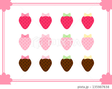 リボンいちご 135987638