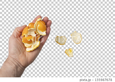 some orange peels some orange peels 135987678