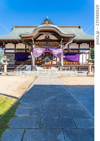 玉井宮東照宮　拝殿（玉井宮と備前東照宮の二社が合祀）海運、交通安全の大神 135988820