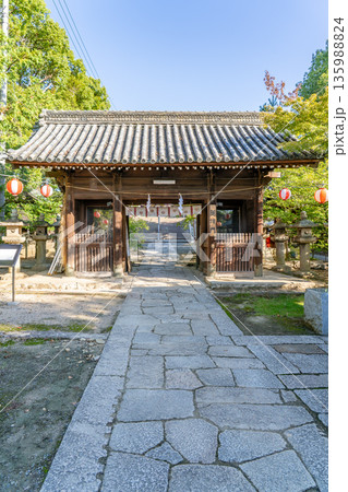 玉井宮東照宮　随神門（玉井宮と備前東照宮の二社が合祀）海運、交通安全の大神 135988824