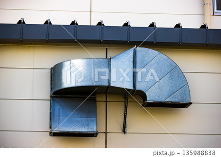 工場設備　排気装置ダクト 135988838