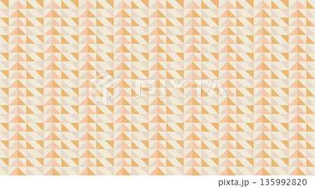 A seamless, organic geometric pattern with half triangles in a retro mid century modern style. 135992820