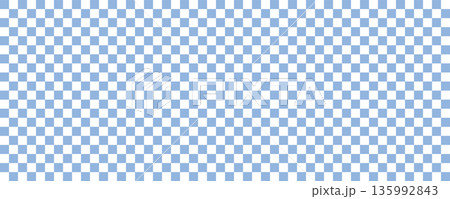 A seamless light blue and white checkered pattern background. This geometric, classic gingham design. A seamless light blue and white checkered pattern background. This geometric, classic gingham design. 135992843