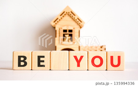 Be you support and help symbol. Concept word Be you on beautiful wooden blocks. Beautiful white background. Beautiful wooden model of house. Business be you support and help concept. Copy space. Be you support and help symbol. Concept word Be you on beautiful wooden blocks. Beautiful white background. Beautiful wooden model of house. Business be you support and help concept. Copy space. 135994336