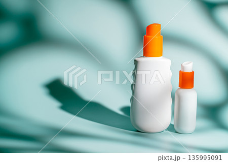 White sunscreen spf bottle White sunscreen spf bottle 135995091