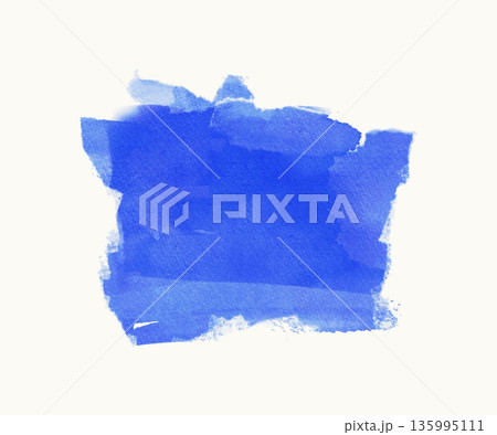 Cerulean watercolor paint stains vector background Cerulean watercolor paint stains vector background 135995111