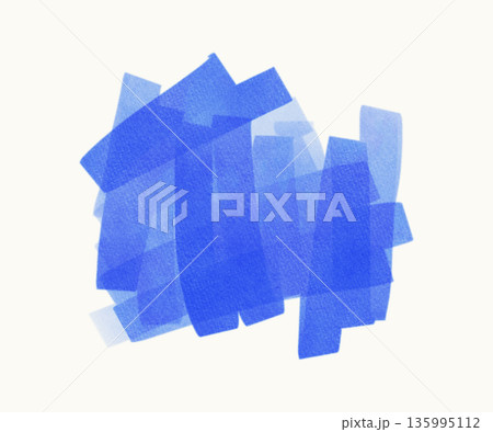 Cerulean watercolor paint stains vector background Cerulean watercolor paint stains vector background 135995112