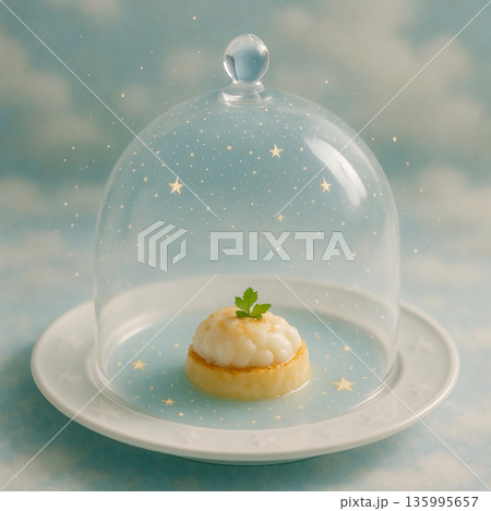 ガラスドームに閉じ込められた星屑のカナッペ 135995657