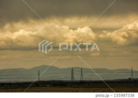 Metal structures along the roads, August 2025 135997336