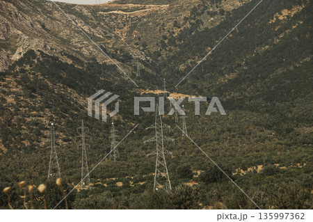 Metal structures along the roads, August 2025 135997362