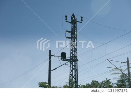 Metal structures along the roads, August 2025 135997371