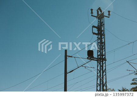 Metal structures along the roads, August 2025 135997372