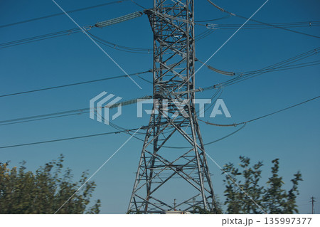 Metal structures along the roads, August 2025 135997377