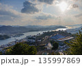 《尾道》尾道水道 パノラマ風景 135997869
