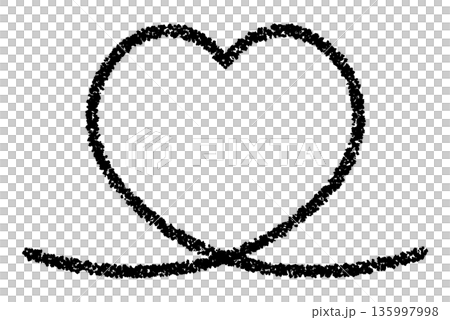 用蠟筆畫的心 135997998