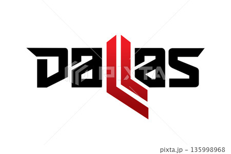 Dallas typography design vector, for t-shirt, poster and other uses Dallas typography design vector, for t-shirt, poster and other uses 135998968