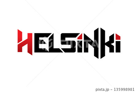Helsinki typography design vector, for t-shirt, poster and other uses Helsinki typography design vector, for t-shirt, poster and other uses 135998981