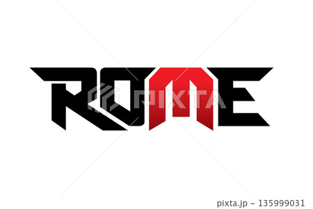 Rome typography design vector, for t-shirt, poster and other uses 135999031