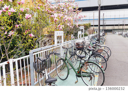 桜のある武庫川駅駐車場 136000232