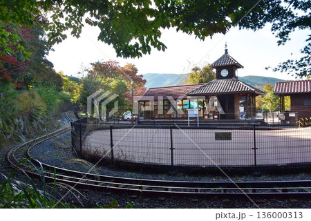 神奈川県　小田原こどもの森公園わんぱくらんどのこども列車エントランス広場駅 136000313