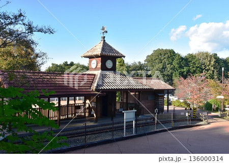 神奈川県 小田原こどもの森公園わんぱくらんどのこども列車エントランス広場駅 神奈川県 小田原こどもの森公園わんぱくらんどのこども列車エントランス広場駅 136000314