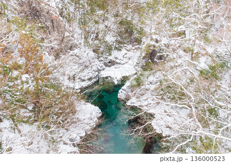 付知峡（冬） 136000523