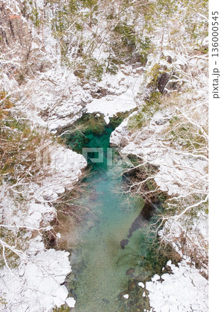 付知峡（冬） 136000545