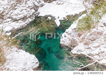 付知峡（冬） 136000552