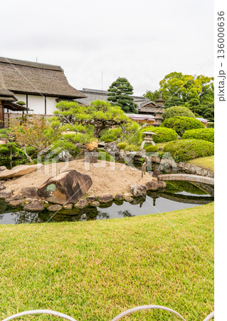 元禄文化の庭園　後楽園　延養亭（岡山藩主池田氏による造営の大名庭園）日本三名園 136000636