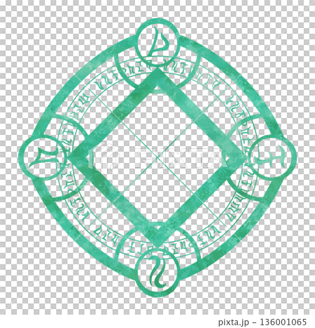 Magic circle (green) 136001065