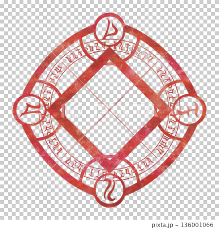 Magic circle (red) Magic circle (red) 136001066