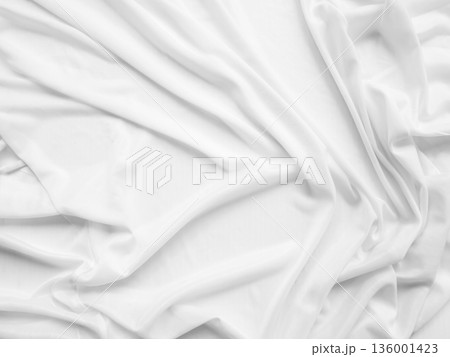 Fabric White Cloth Cotton Background Sheet Silk Material Texture Satin Pattern Fashion Abstract Shape Space natural Beautiful Textile Luxury Ripples Wallpaper Smooth Vintage Canvas Ecology Wall. Fabric White Cloth Cotton Background Sheet Silk Material Texture Satin Pattern Fashion Abstract Shape Space natural Beautiful Textile Luxury Ripples Wallpaper Smooth Vintage Canvas Ecology Wall. 136001423