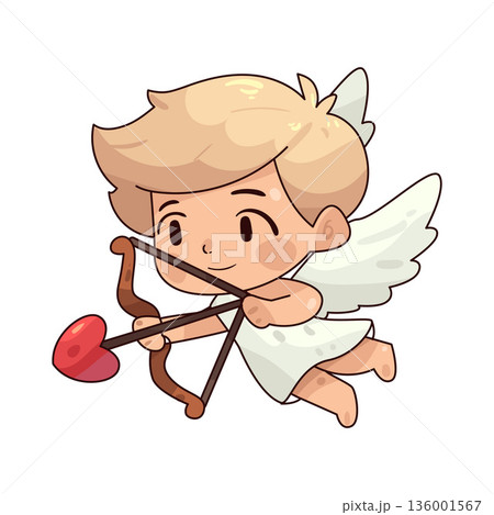 illustration of cupid 136001567