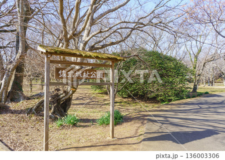 【千葉県佐倉市】佐倉城址公園・三の門跡付近 【千葉県佐倉市】佐倉城址公園・三の門跡付近 136003306
