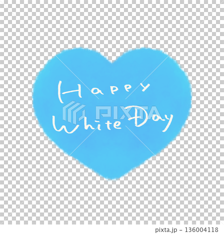 白色情人節字母心形藍色 白色情人節字母心形藍色 136004118