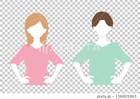 雙手叉腰的女人 136005063
