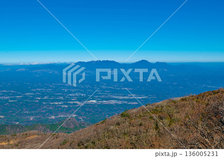 祖母山の登山道からの眺望 祖母山の登山道からの眺望 136005231